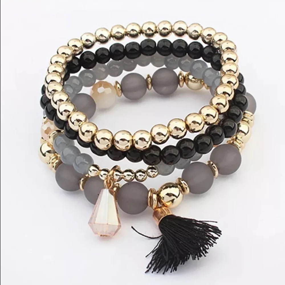 NEW!! Beaded Bracelet Stack Set